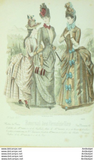 Journal de Demoiselles 1887 # 4636 (Maison Raybois)
