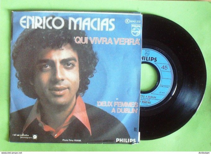 Macias Enrico 45T SP Qui vivra verra 1976