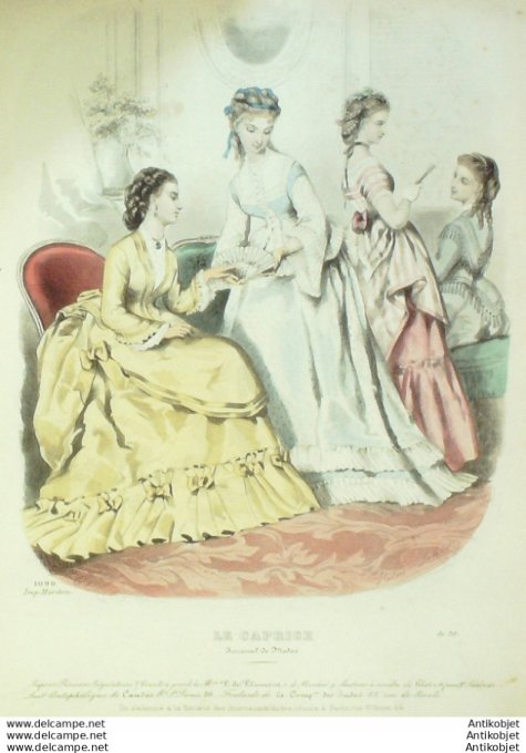 Le Caprice 1875 # 1090 (Maison Plumeul)