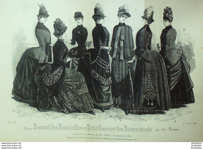 Journal des Demoiselles & Dames réunis 1885 # 4549