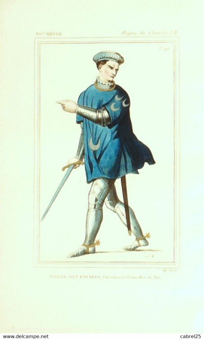 Des Essarts Pierre Chevalier Du Roi 15ème 1852