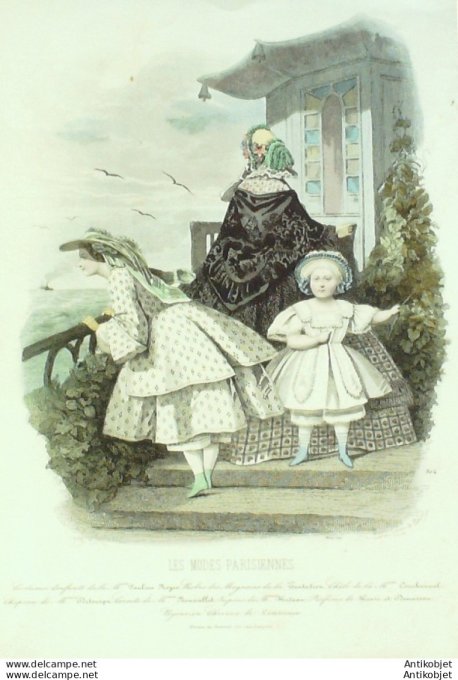 Gravure de mode Le Moniteur 1892 n°07