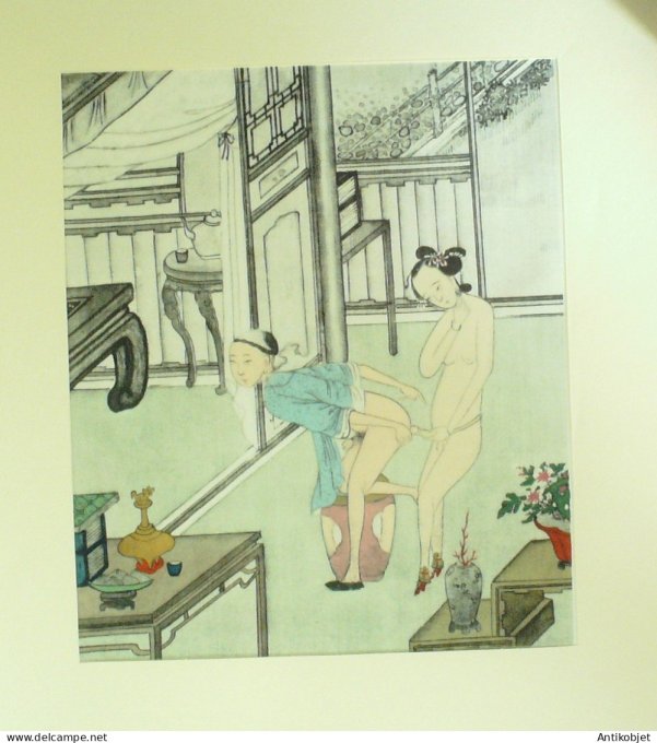 Estampe Chinoise scène érotique 34