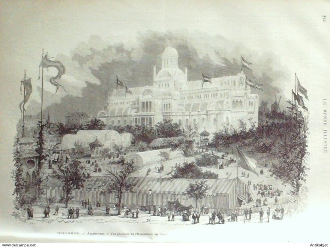 Le Monde illustré 1877 n°1044 Turquie Constantinople Amiens (80) Russie Smolna Bulgarie