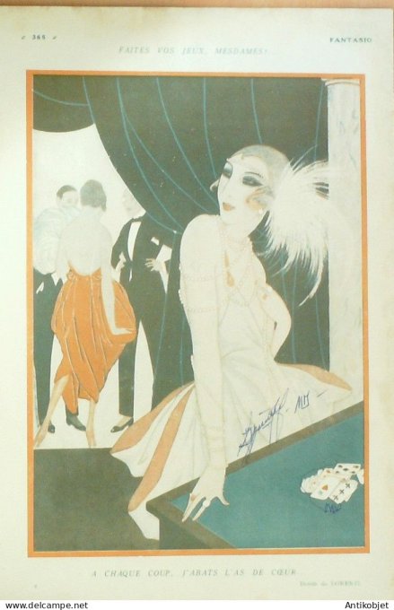 Fantasio 313 1920 Saubidet Heliott Lorenzi Foy Vallee Capy Albion Vidal