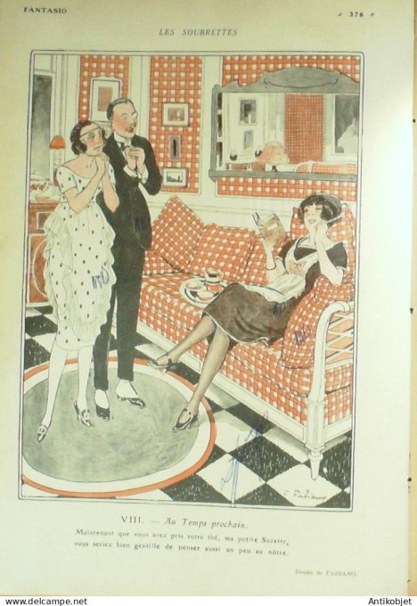 Fantasio 313 1920 Saubidet Heliott Lorenzi Foy Vallee Capy Albion Vidal