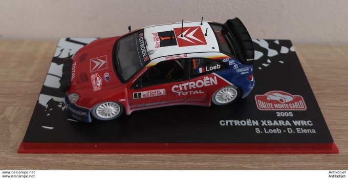 Citroen Xsara WRC # 1 Monte-Carlo 2005 IXO ALTAYA 1/43