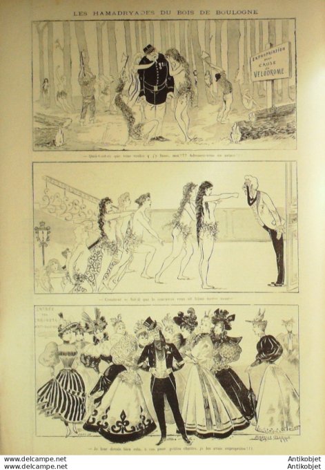 Gil Blas 1895 n°21 Charles BUET Marie KRYSINSKA Gaston RAINES Maurice MAGNE