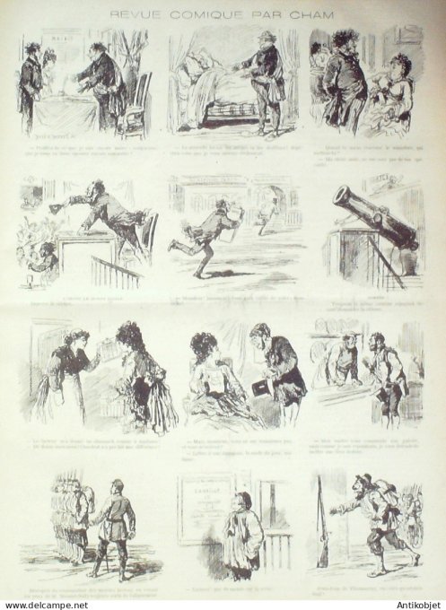 Le Monde illustré 1874 n°879 Le Havre (76) Tramways inauguration Russie St-Pétersbourg