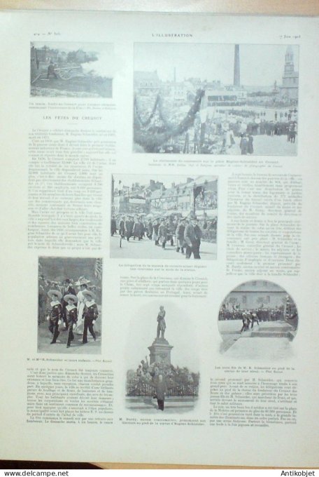 L'illustration 1905 n°3251 Théodore Roosevelt Gordon-Bennett Norvège Christiania Bergen Santons-Dumo