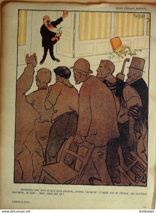 L'Assiette au beurre 1907 n°344 Les quinze mille Bernard