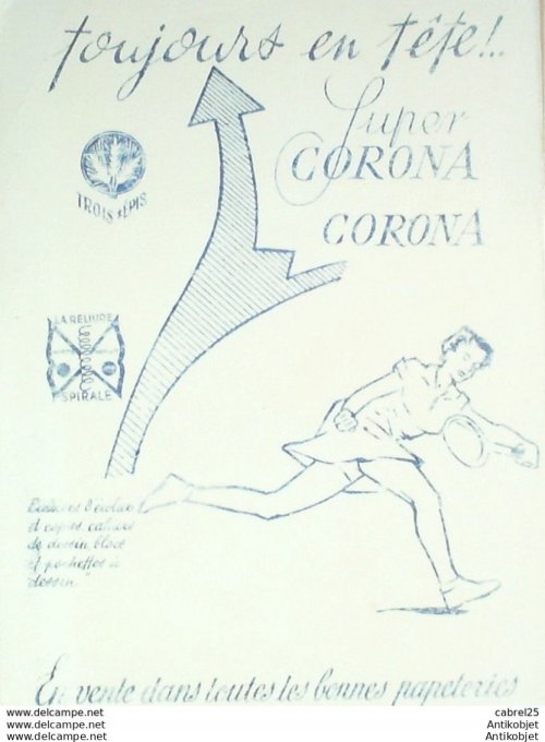 Buvard Corona Papeterie