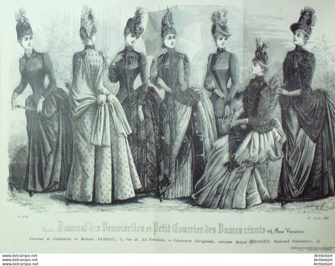 Journal des Demoiselles & Dames réunis 1887 # 4618