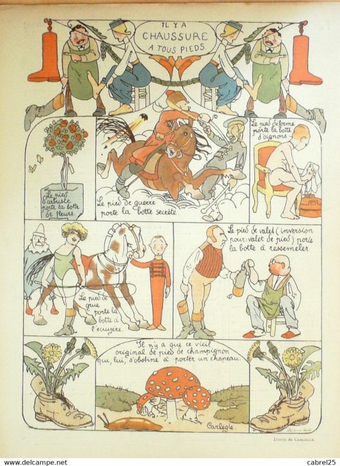 Le Rire 1904 n° 94 Roubille Losques Carlègle Huard Métivet Guillaume