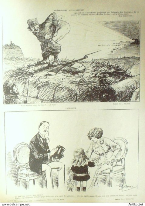 Le Rire 1913-01-18 # 520 Journal humoristique Ed.Originale Mariage de raison
