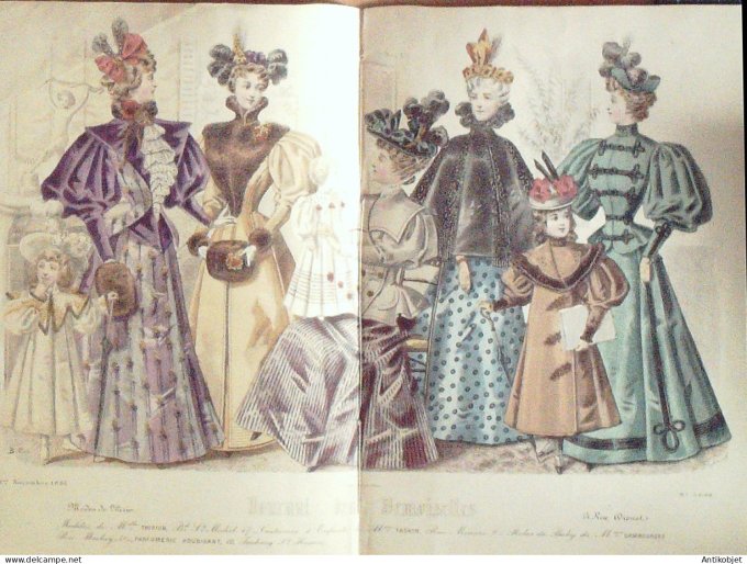 Journal de Demoiselles 1895 # 5066 (Maison Thirion) Gd format