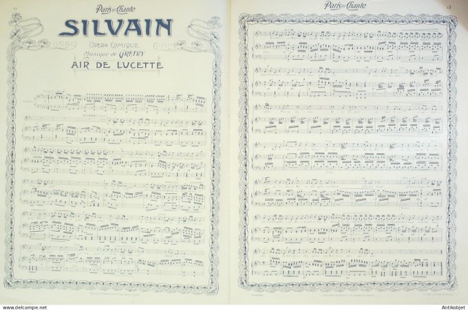 Paris qui chante 1904 #68 Debussy Raoult Charny Max Morel Fils de l'étoile