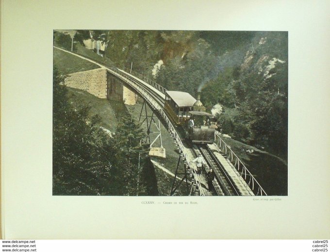 Suisse RIGHI CHEMIN de FER