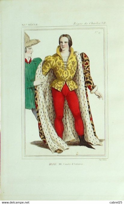 Jean Iii Comte D'astaracCharles Vii 15ème 1852