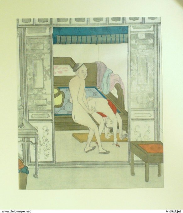 Estampe Chinoise scène érotique 36