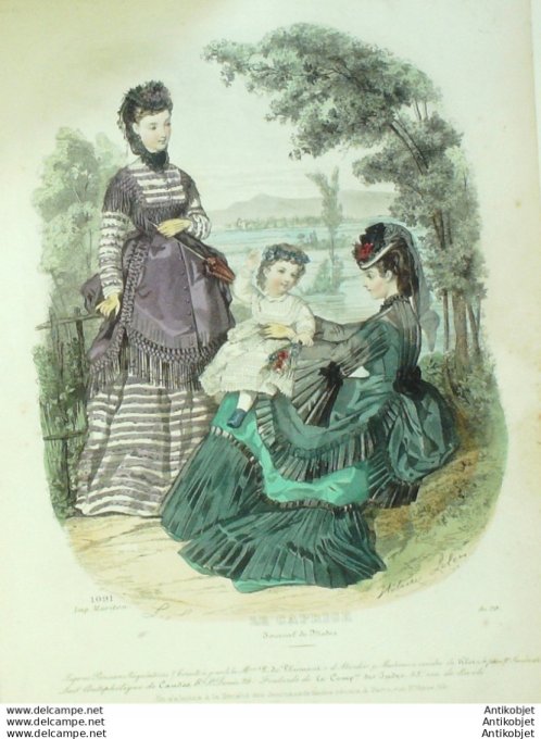 Le Caprice 1875 # 1091 (Maison Plumeul)