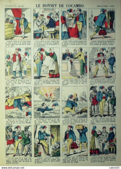 Le Bonnet  de Cocambo (Pellerin d'epinal)