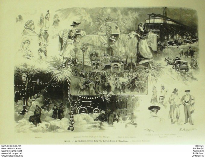 Le Monde illustré 1879 n°1186 Montmelian (73) Forteresse Paris Froid Braseros Marché St Martin