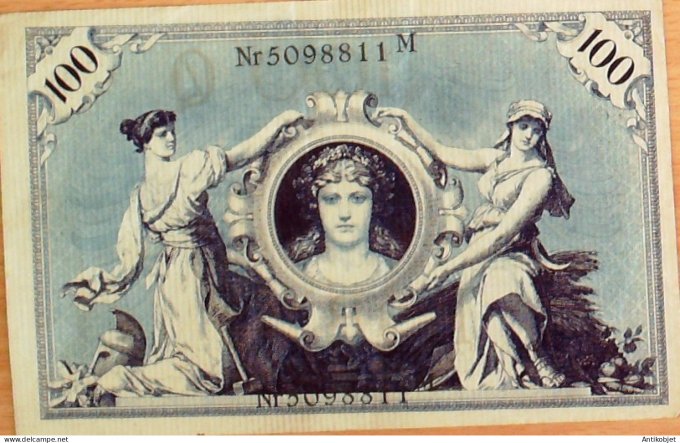 Billet de Banque Allemagne 100 Mark P.033a 1908