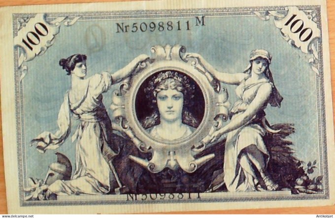 Billet de Banque Allemagne 100 Mark P033a 1908