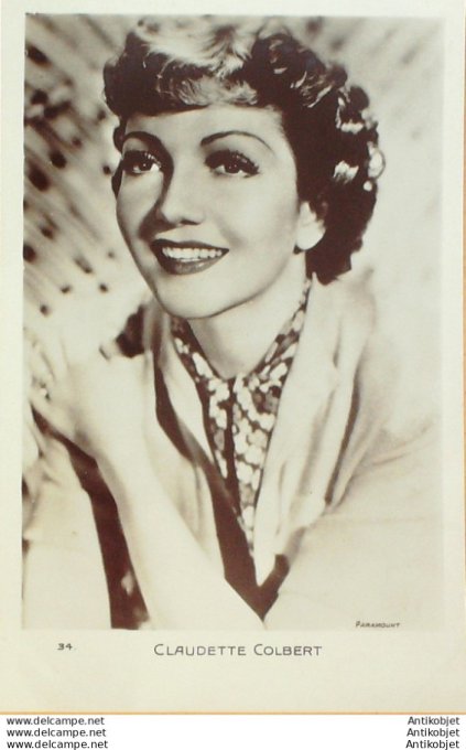 Colbert Claudette ((photo de presse) 1940