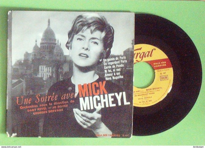 Micheyl Mick 45T EP Un gamin de Paris 1957
