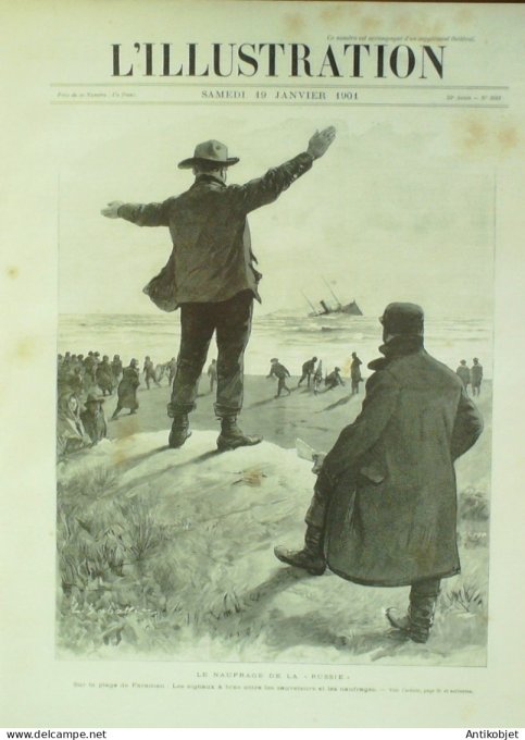 L'illustration 1901 n°3021 Chine Annam Nam-Dinh Russie Carro Yvette Guilbert Marseille (13)