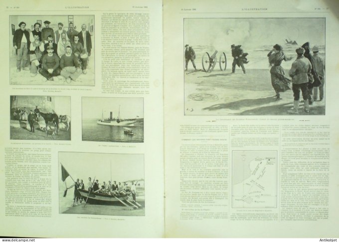 L'illustration 1901 n°3021 Chine Annam Nam-Dinh Russie Carro Yvette Guilbert Marseille (13)