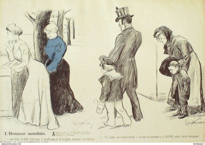 L'Assiette au beurre 1902 #  89 Les filles meres Couturier