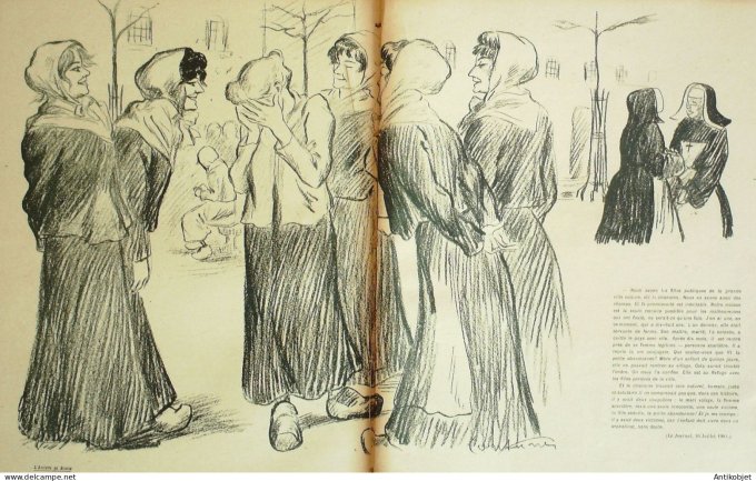 L'Assiette au beurre 1902 #  89 Les filles meres Couturier