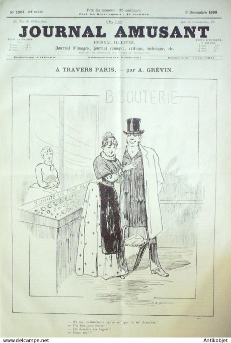 Le Journal Amusant 1889 # 1684 Les courses dans l'Antiquite par Caran d'Ache