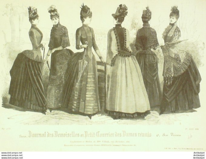 Journal des Demoiselles & Dames réunis 1886 # 4566
