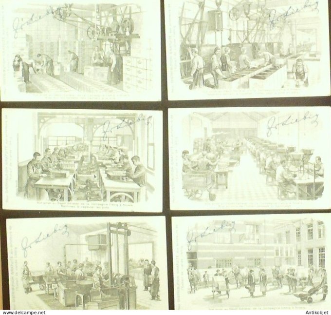 Chromo Liebig Sang  806 Capitales (1905)