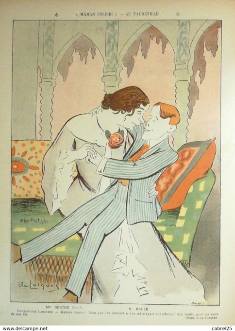 Le Rire 1904 n° 95 Privat Losques Villemot Hermann Léandre Iribe