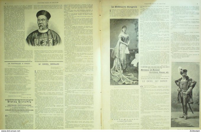 Soleil Du Dimanche 1896 N°27 Chine Li Huang Tchang Roi Fetchili Ouessant (29)