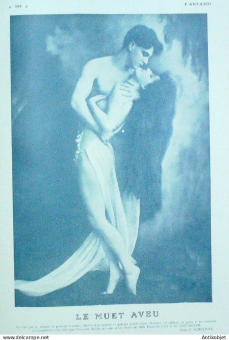 Fantasio 434 1925 Vertes Wegener Bonnotte Vidal Schneider Studdy Redon