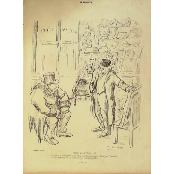 La Baionnette 1917 n°081 (Cela semblait si cher) IBELS LECLERC FABIANO IRIBE LECLERC
