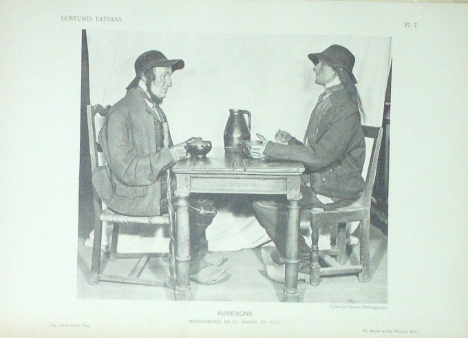 Auvergne-Rhône-Alpes Montagnards Du Puy 1875