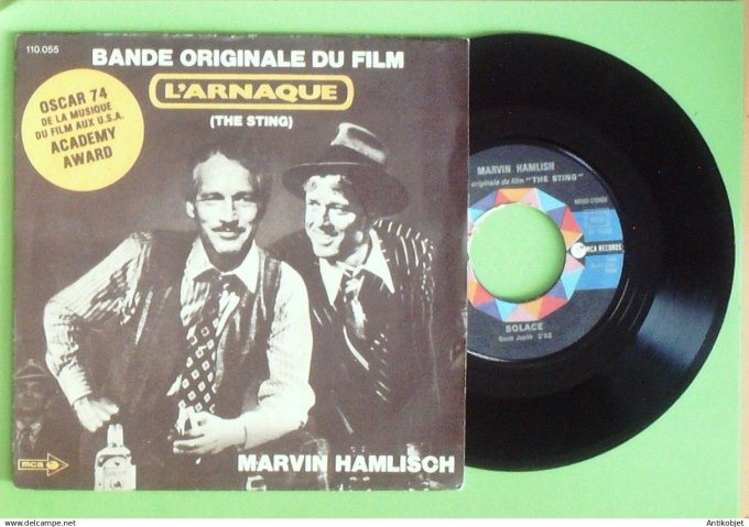 L'Arnaque The Sting Film 45T SP Marvin Hamlisch 1974