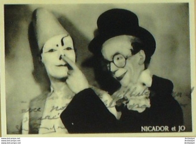 Nicador & Jo Clowns Dédicacée