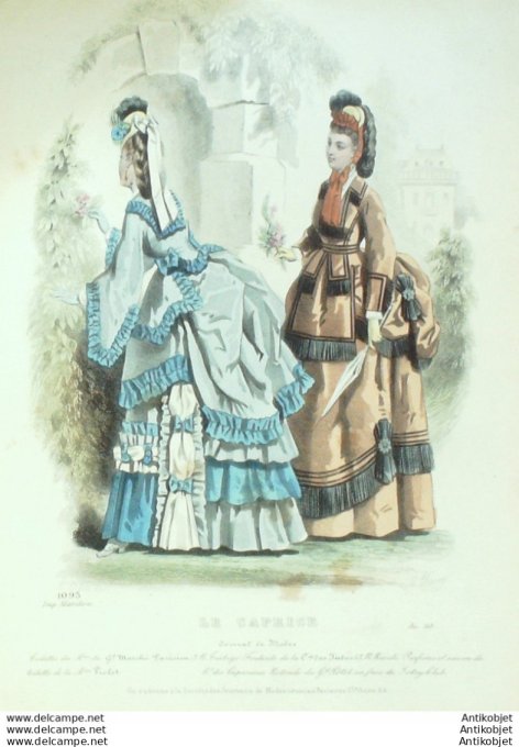 Le Caprice 1875 # 1093 (Maison Plumeul)