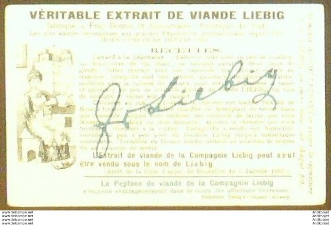 Chromo Liebig Sang  486 Tannhauser 2 (1896)