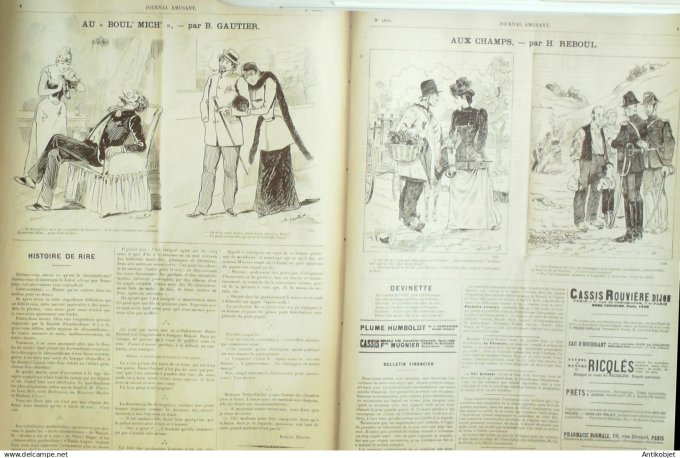 La Mode illustrée journal 1910 n° 34 Toilettes Costumes Passementerie