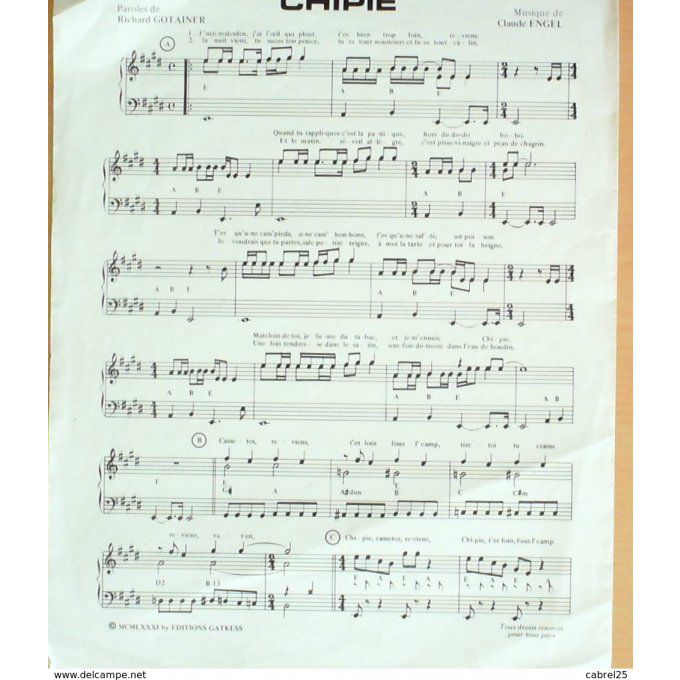 Gotainer Richard Chipie 1981