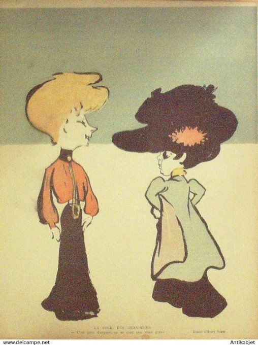 Le Rire 1902-03- 8 # 383 Journal humoristique Ed.Originale Alliance Anglo-Japonaise